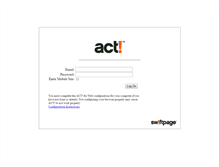 Tablet Screenshot of acthosting.toplineresults.com